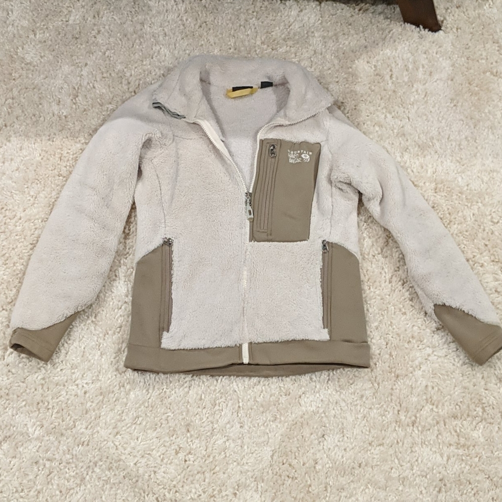 Mountain hardwear fuzzy jacket